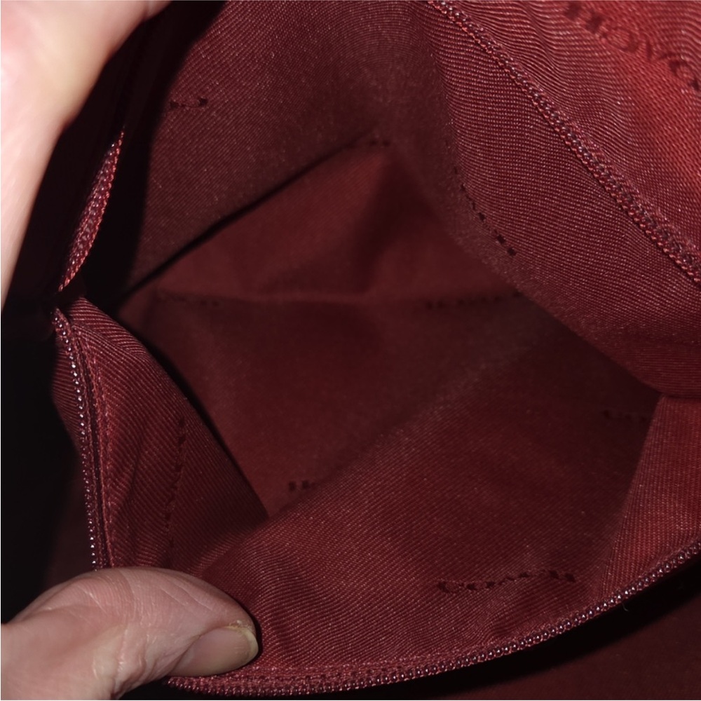 Coach Kelsey 59501 Crossbody Red Pebbled Leather EUC - Picture 11 of 15